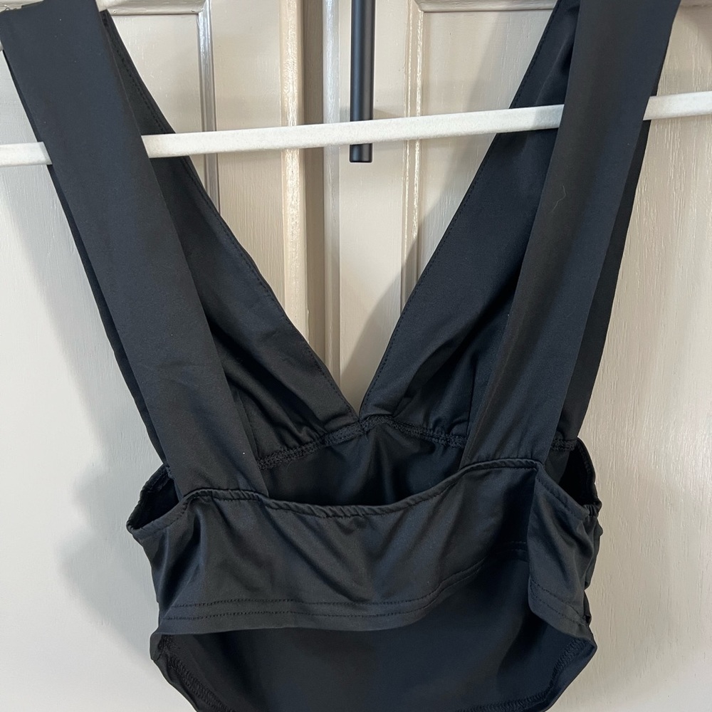 029 Black Backless Top NWOT - Picture 2 of 2